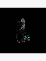 Black Cat Dangle Charm
