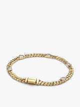 His and Hers Cuban Chain Bracelet Set