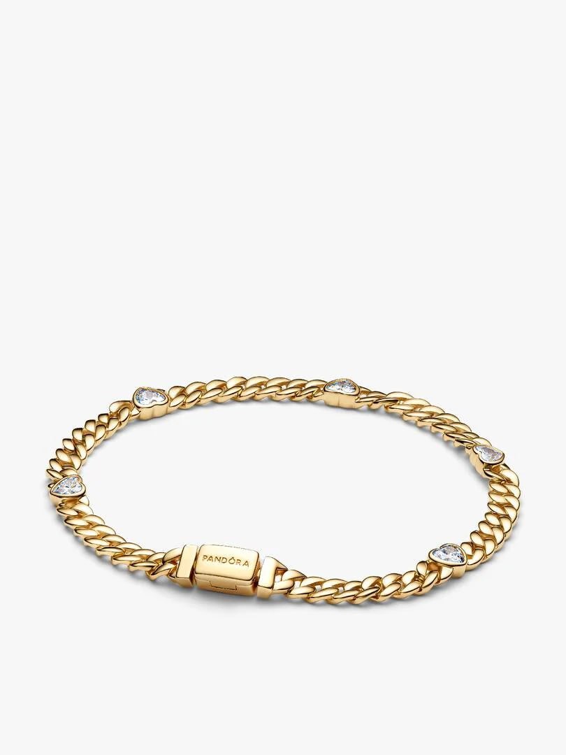 His and Hers Cuban Chain Bracelet Set