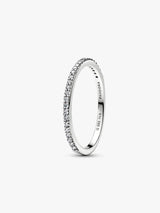 Pandora Era 14k Gold Lab-grown Diamond Half Eternity Pavé Band Ring
