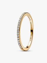 Pandora Era 14k Gold Lab-grown Diamond Half Eternity Pavé Band Ring