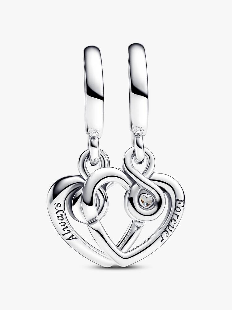 Forever & Always Splittable Dangle Charm