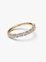 Pandora Era 14k White Gold Lab-grown Diamond Half Eternity Band Ring